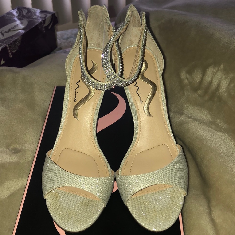 Women’s Silver High Heels